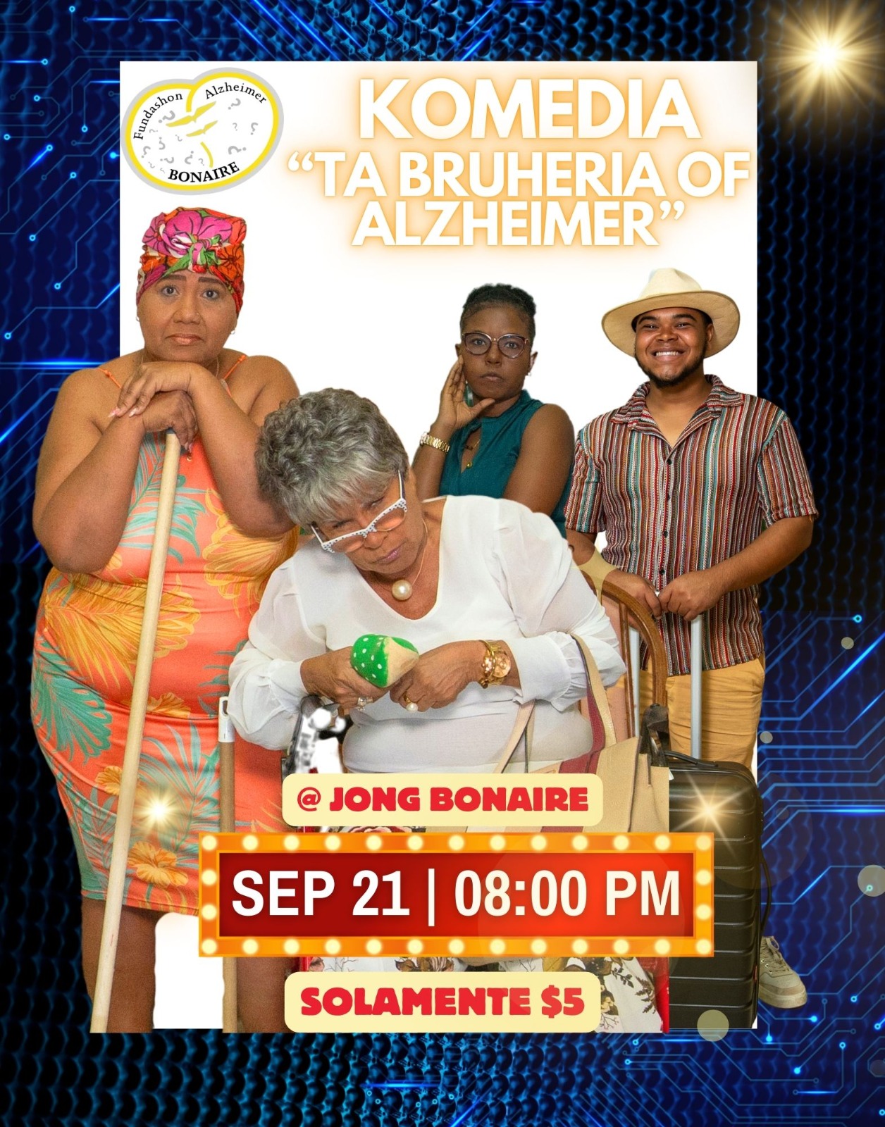 Komedia - Ta bruheria of ta Alzheimer - Jong Bonaire